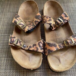 Birki’s (Birkenstock) Animal Print Sandals